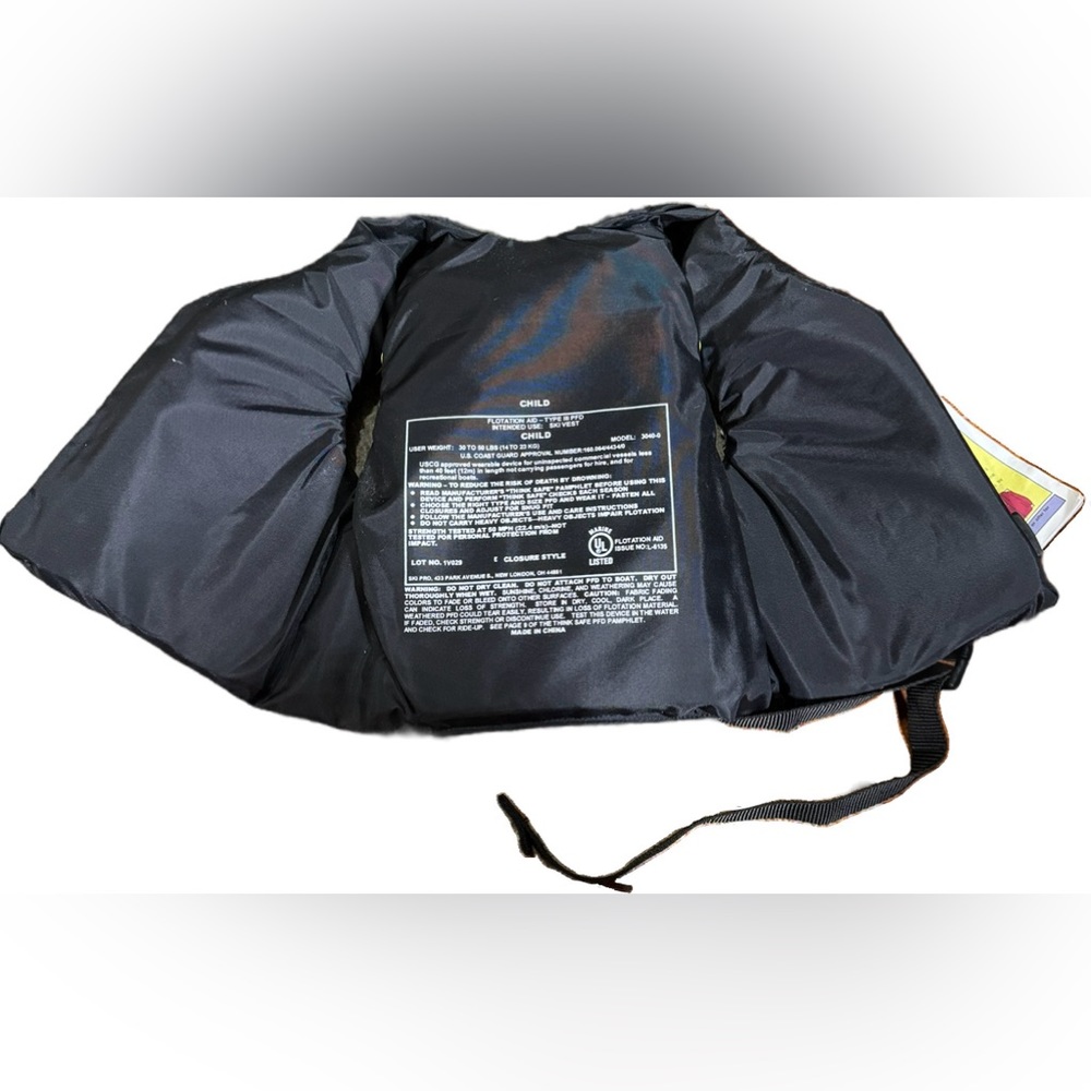 🌺Fly Racing Fly Vest, Life Jacket, Preserver, Personal Flotation Device 🌸🌺 - Picture 7 of 11